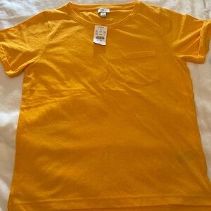 JCrew pocket slub tee shirt, NWT
